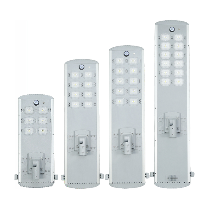 High Efficiency 200Lm/W Integrated Solar LED Street Light