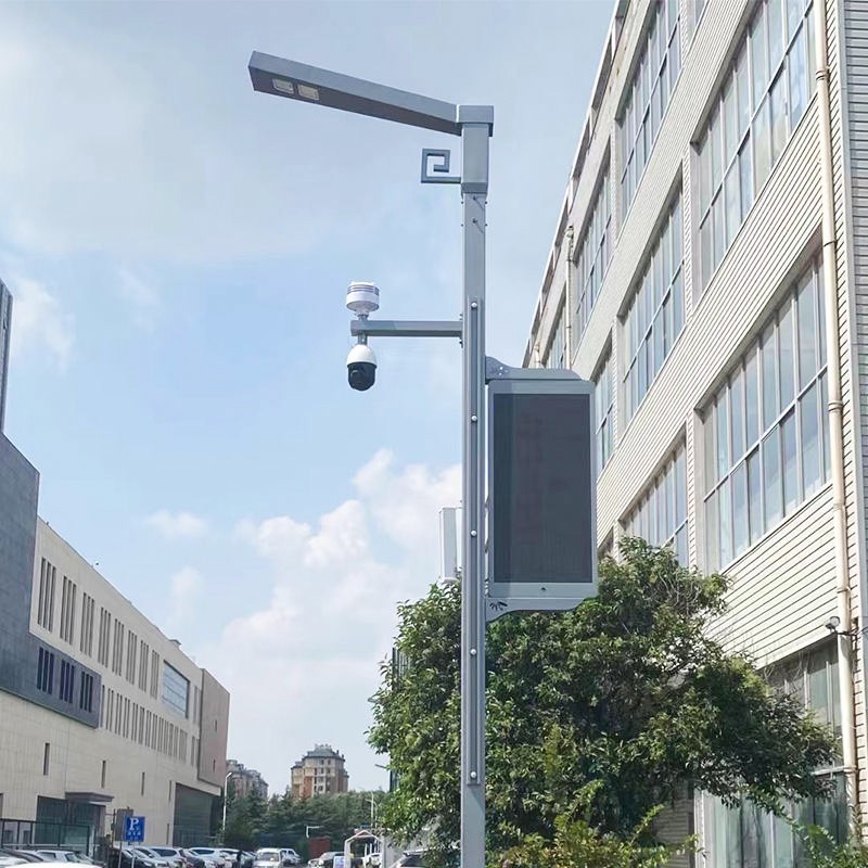 Steel Multi-Functional Intelligent Traffic Monitoring Sign Pole