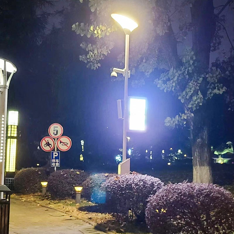 Octagonal Hot-Dip Galvanized Multi-Functional Steel Smart Light Pole