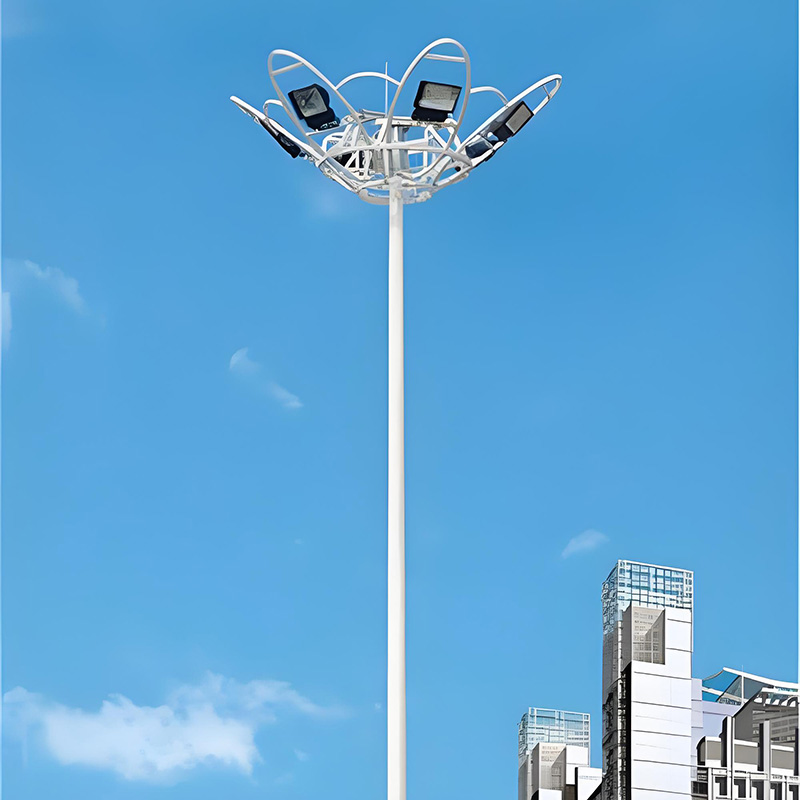 Steel Lifting Type High Mast Light Pole